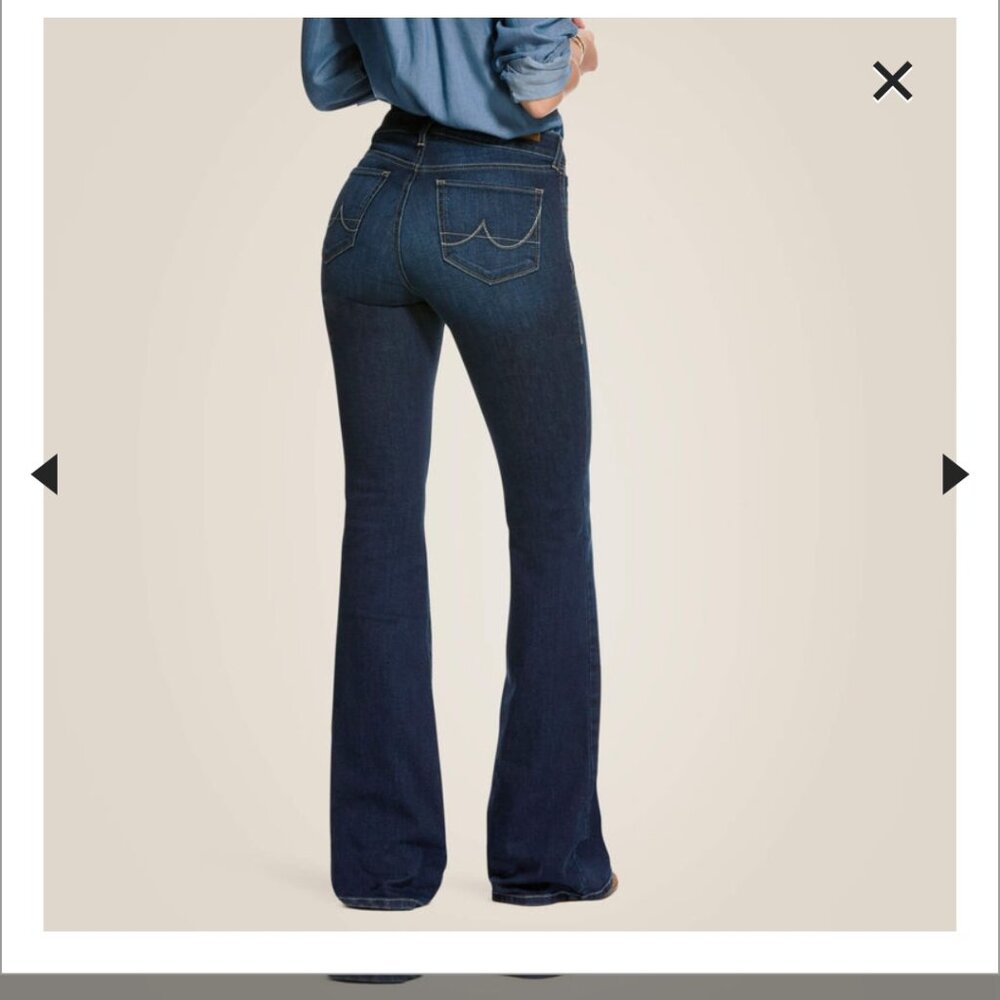 Ariat flare TALL/long jeans perfect rise "Katie"